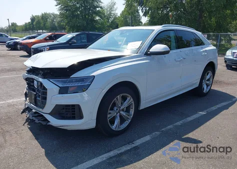 2023 Audi Q8 Premium 55 Tfsi Quattro Tiptronic from USA, damaged, VIN WA1AVBF1XPD019511